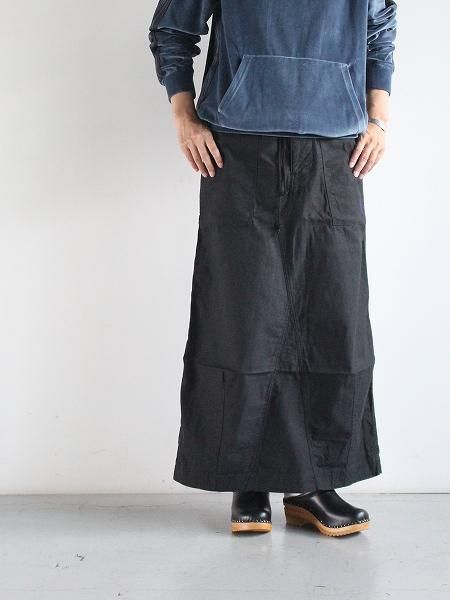スカート NEEDLES String Fatigue Skirt Back Sateen String Fatigue Skirt Back Sateen Olive | Needles | Epitome