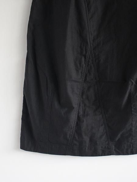 NEEDLES String Fatigue Skirt - Back Sateen / Black