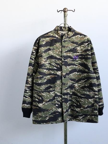 Stand Collar Army Shirt - C.Ripstop / Camo – NEPENTHES