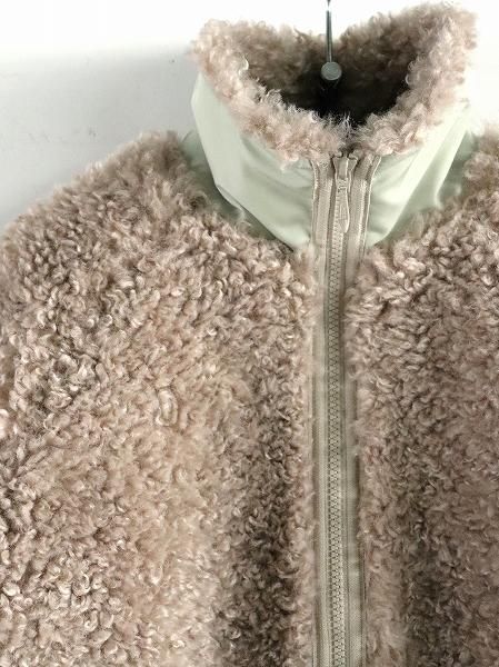 NEEDLES S.C.Fur Jacket - Poly Curly Fur / Beige NEEDLES S.C.Fur Jacket - Poly Curly Fur / Beige