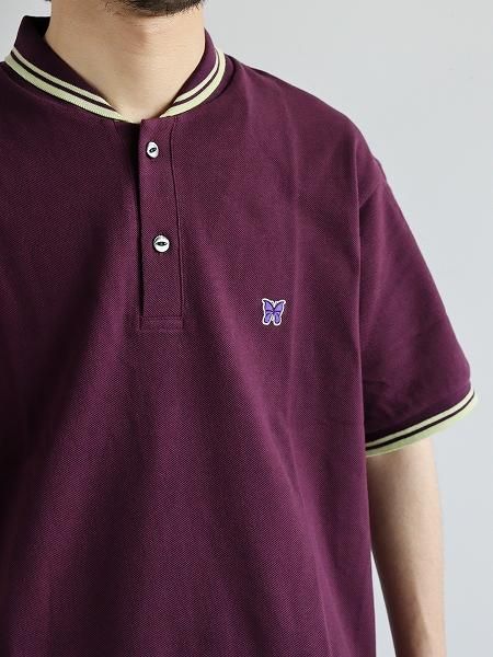 お歳暮ならオンライン NEEDLES Shawl Pique Cotton - Polo S/S Collar トップス