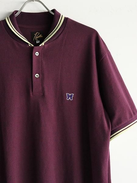 needles 24ss ポロシャツ NEEDLES×BEAVER/ニードルズ×ビーバー/別注SHAWL COLLAR S/S POLO