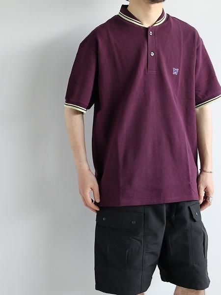 【2025A/W新作★送料無料】 NEEDLES Shawl Pique Cotton - Polo S/S Collar トップス