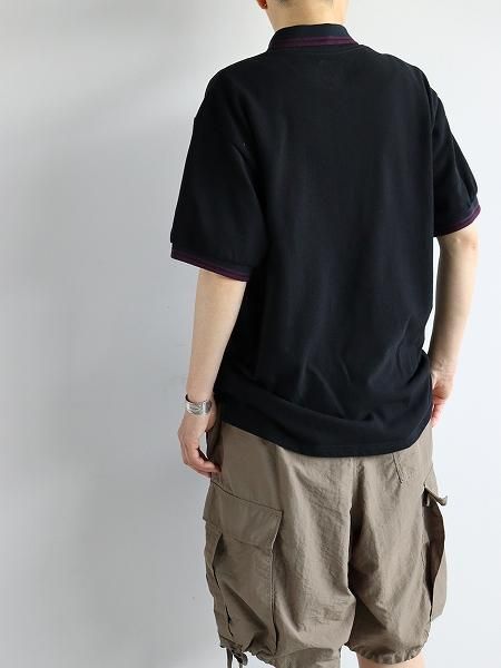 Shawl Collar S/S Polo - Cotton Pique – NEPENTHES ONLINE STORE