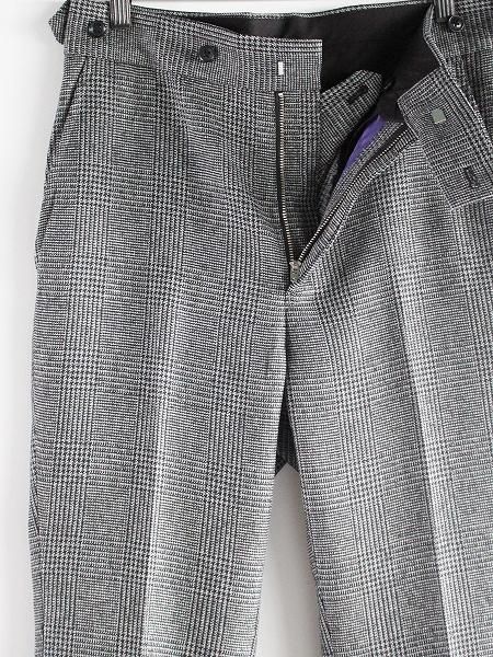 NEEDLES SIDE TAB TROUSER AC/C PLAID MOLE