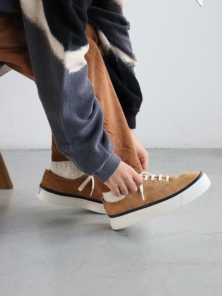 Needles x WakouwaOxford Suede - Brown
