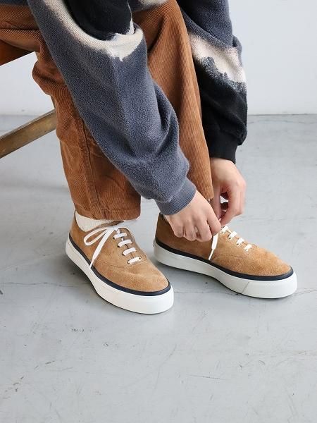 Needles x WakouwaOxford Suede - Brown
