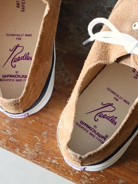 Needles x WakouwaOxford Suede - Brown