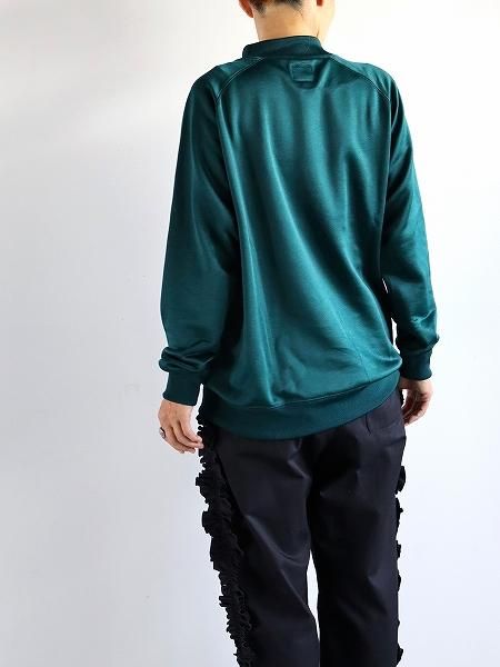 NEEDLES　L/S Mock Neck Tee - C/PE BRIGHT JERSEY