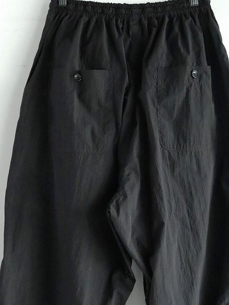 SOWBOW EZ PANTS (WIDE) SHRINK NYLON / BLACK