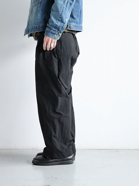 SOWBOW EZ PANTS (WIDE) SHRINK NYLON / BLACK