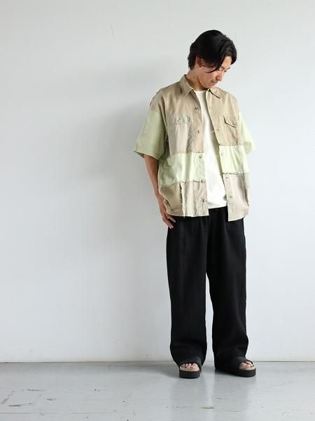SOWBOW EZ PANTS (WIDE) PANAMA BLACK / ⥤ѥ() ѥʥ ֥å
