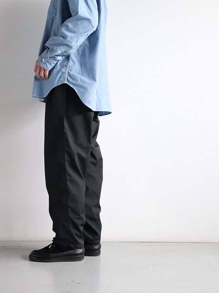 Sans limite WEATHER CLOTH GOMME PANTSⅡ / BLACK (S2403354)