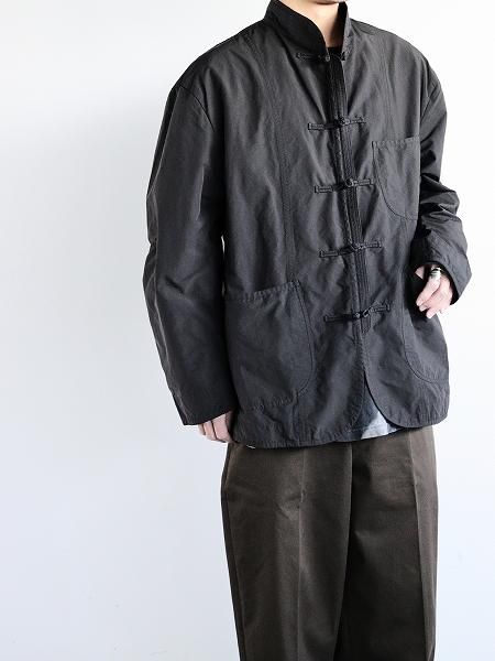 Porter Classic WEATHER CHINESE JACKET / BLACK (PC-026-3322)