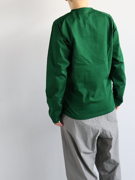 POSTALCOTriangle T Long Organic Twin jersey / Viridian Green