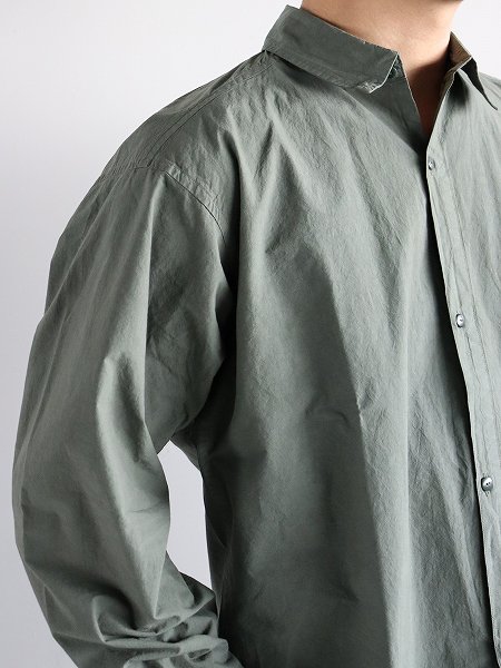 POSTALCOFree Arm Shirts - Soft Cotton / Slate Green