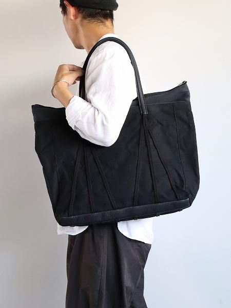 ポスタルコ　トラベルバッグ BW トートバッグ ネイビー レザー【大】 ポスタルコ トラベルバッグ BW トートバッグ ネイビー レザー【中】