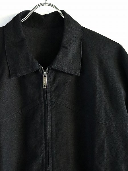 POSTALCOZip Up Jacket / Light Denim - Double Black