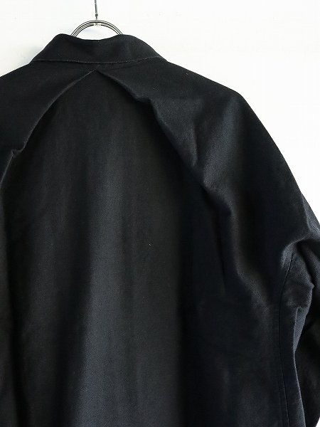 POSTALCOZip Up Jacket / Light Denim - Double Black