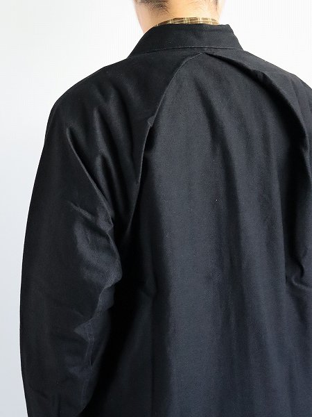 POSTALCOZip Up Jacket / Light Denim - Double Black