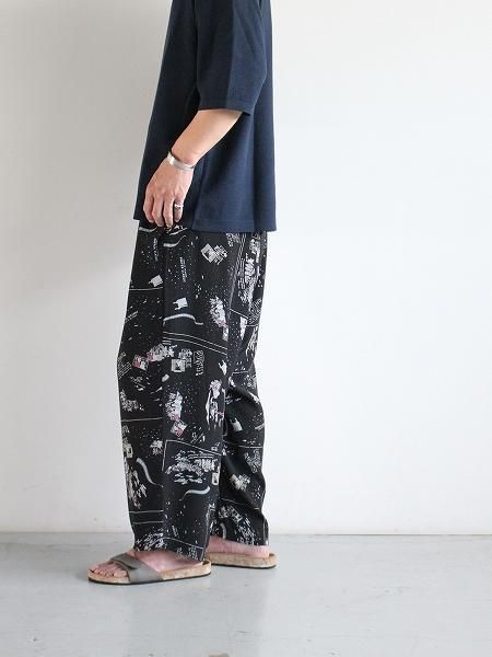 Porter Classic (ポータークラシック) ALOHA PANT FRENCH FILM / BLACK