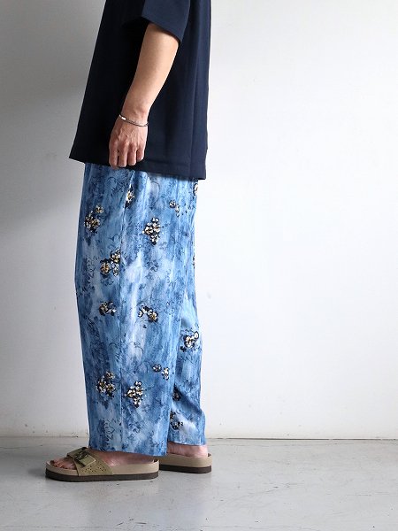 Porter Classic　ALOHA PANTS 水彩 / BLUE