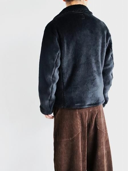 Porter ClassicHIGH LOFT FLEECE RIDERS JACKET (PORLATEC) / BLACK 