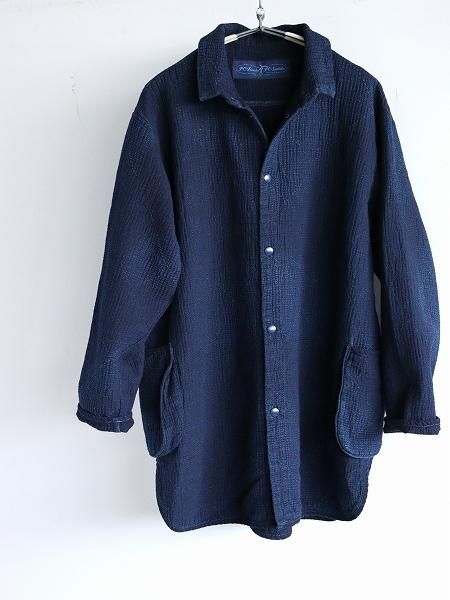 ポータークラシック SASHIKO STRETCH SHIRT JACKET 0441554006771_NEW SASHIKO