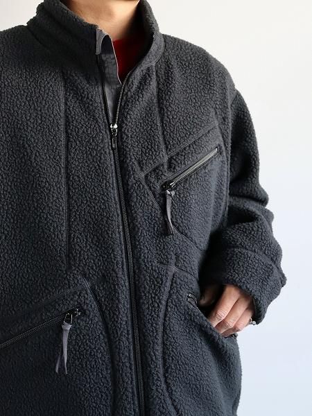 Porter ClassicFREECE ZIP UP JACKET (POLARTEC) / BLACK