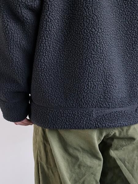 Porter ClassicFREECE ZIP UP JACKET (POLARTEC) / BLACK