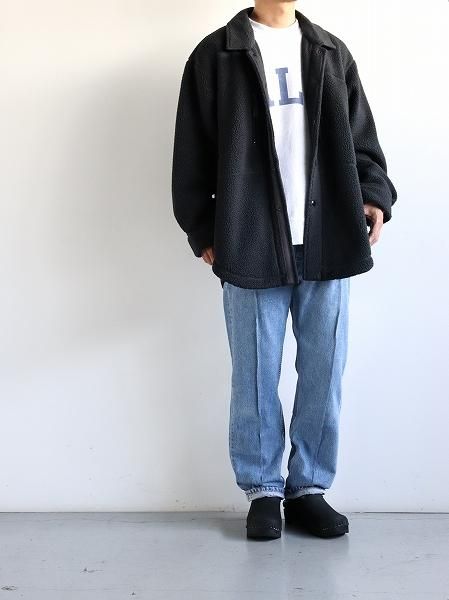 Porter ClassicFREECE ZIP SHIRT (POLARTEC) / BLACK