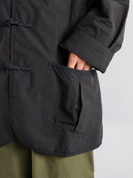 Porter Classic WEATHER CHINESE COAT / BLACK