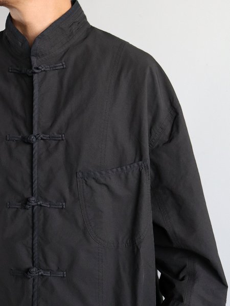 Porter Classic WEATHER CHINESE COAT / BLACK