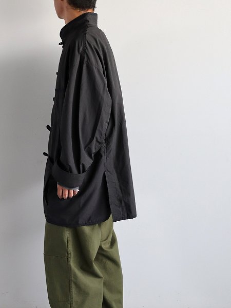 Porter Classic WEATHER CHINESE COAT / BLACK