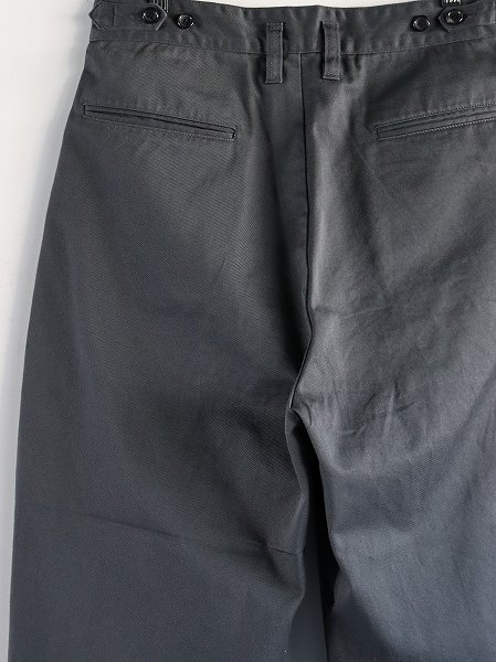 Porter Classic GENE KELLY CHINOS / CHARCOAL GRAY