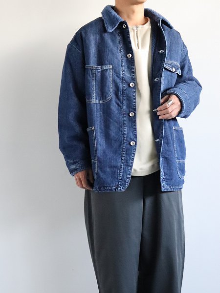 Porter Classic STEINBECK DENIM BOA COVERALLS