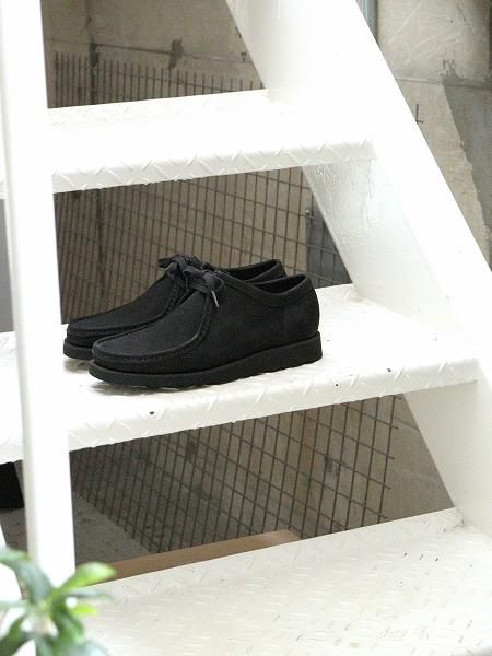 Padmore & Barnes (ѥɥ⥢С) P204 ORIGINAL LOW NUBUCK - WATERPROOF / BLK (Vibram Sole)