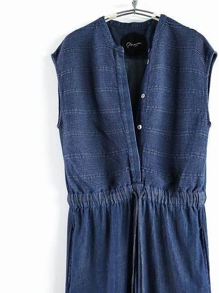 Pheeta (フィータ) Trinity デニム オールインワン - NAVY / PH014C-32D