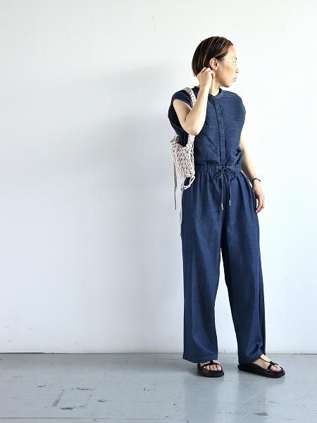フィータ pheeta デニムオールインワン Pheeta (フィータ) Trinity デニム オールインワン - BLACK