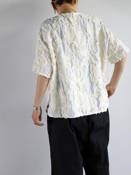 オールドマンズテーラー DOTS PULL OVER SHIRT オールドマンズテーラー JACQUARD POLKA DOTS PULL OVER SHIRT