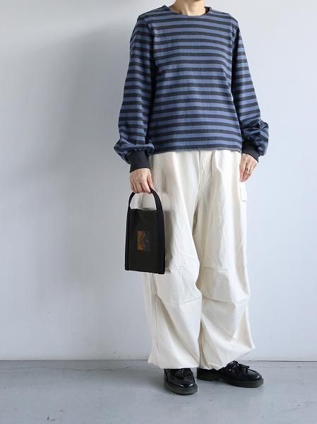 R&D.M.Co-(ɥޥ󥺥ƥ顼)΢ BORDER B.B GATHER SLEEVE PULL-OVER