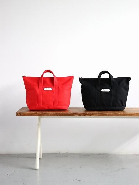 R&D.M.Co- / OLDMAN'S TAILOR(オールドマンズテイラー) TOTE BAG - S (ファスナー付き)