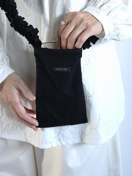 R&D.M.Co- / OLDMAN'S TAILOR(オールドマンズテイラー) FRILL SHOULDER BAG