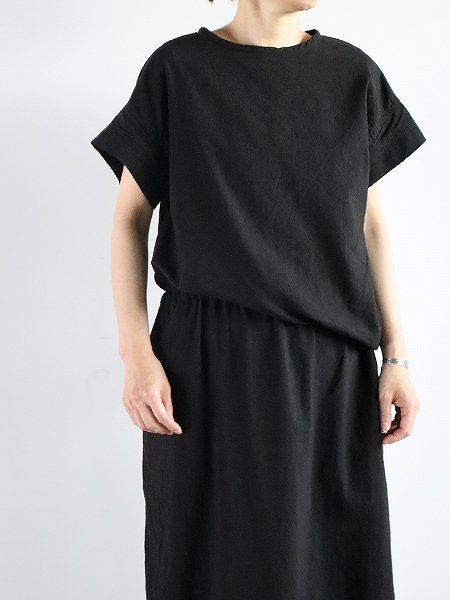 R&D.M.Co- (ɥޥ󥺥ƥ顼) G.D LOUNGING ASYMMETRY DRESS / Black