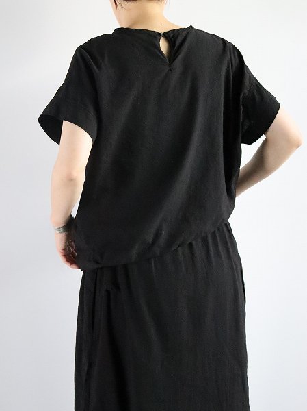 R&D.M.Co- (ɥޥ󥺥ƥ顼) G.D LOUNGING ASYMMETRY DRESS / Black