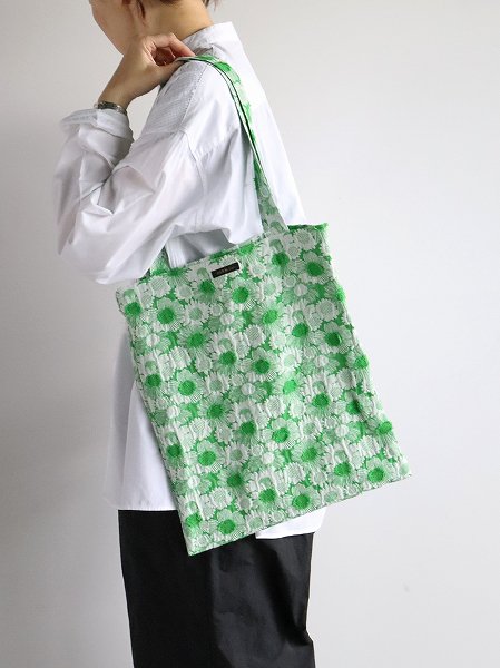 R&D.M.Co-JACQUARD DAISY TOTE BAG