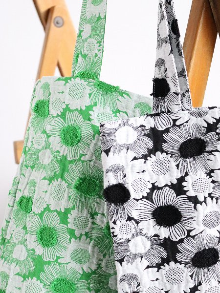 R&D.M.Co-JACQUARD DAISY TOTE BAG