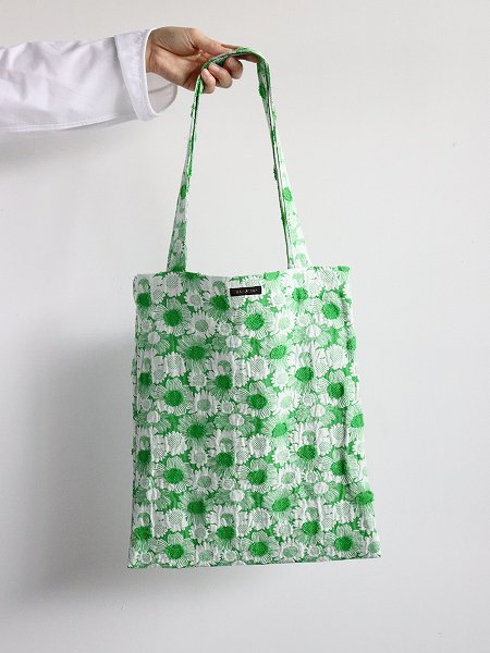 R&D.M.Co-JACQUARD DAISY TOTE BAG