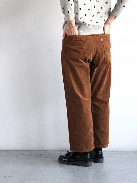 R&D.M.Co- (ɥޥ󥺥ƥ顼) CORDUROY TWISTED PANTS