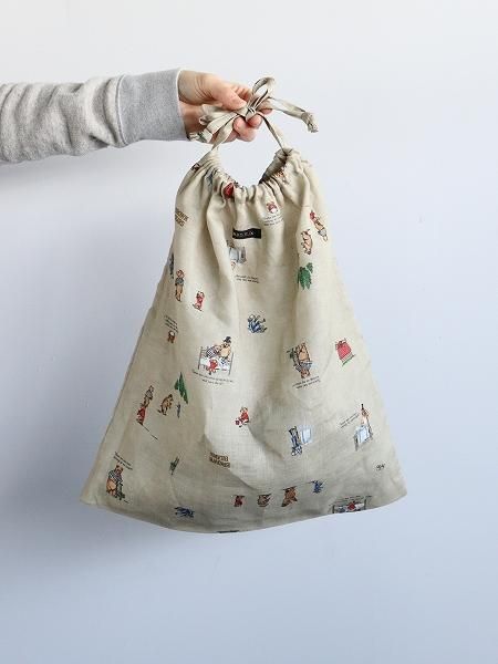 R&D.M.Co- オールドマンズテーラー : COTTAGE FLOWER STRING BAG